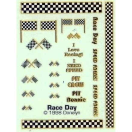 DON07 - Donalyn Water Decals - Race Day