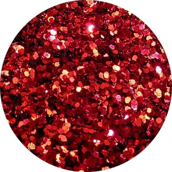 JGL01 600x600 - Perfect Nails Red Solvent Stable Glitter 0.015Hex