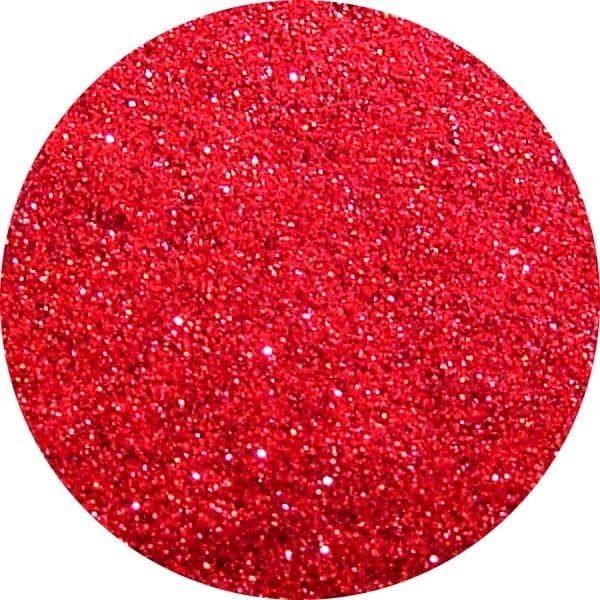 Perfect Nails Warm Red Solvent Stable Glitter 0.004 Square