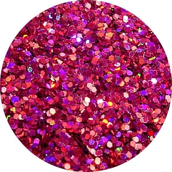 Perfect Nails Holo Burgundy Solvent Stable Glitter 0.015Hex