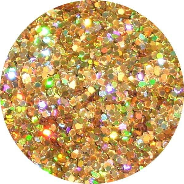 Perfect Nails Holo Gold Solvent Stable Glitter 0.025Hex