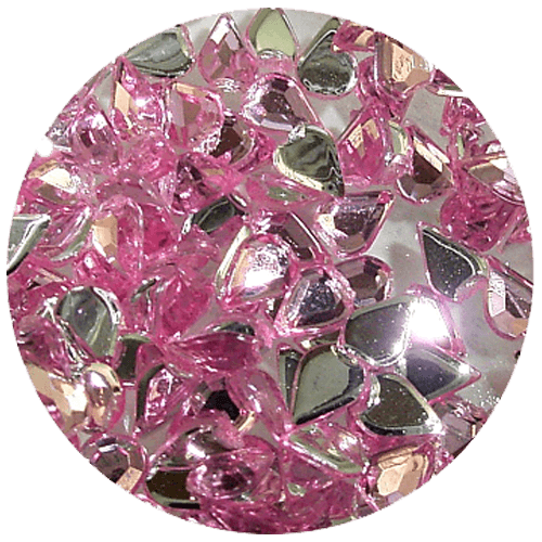 Asian Teardrop Light Pink 500 - Asian Rhinestones Teardrop Pale Pink