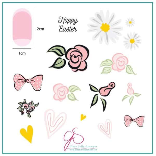 Easter Egg Dainty Decals