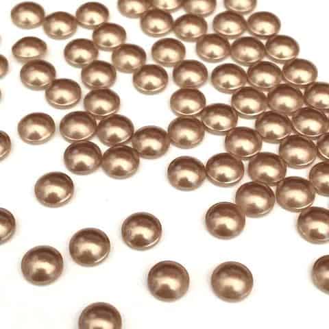 Swarovski Bronze Pearl – Flat Back