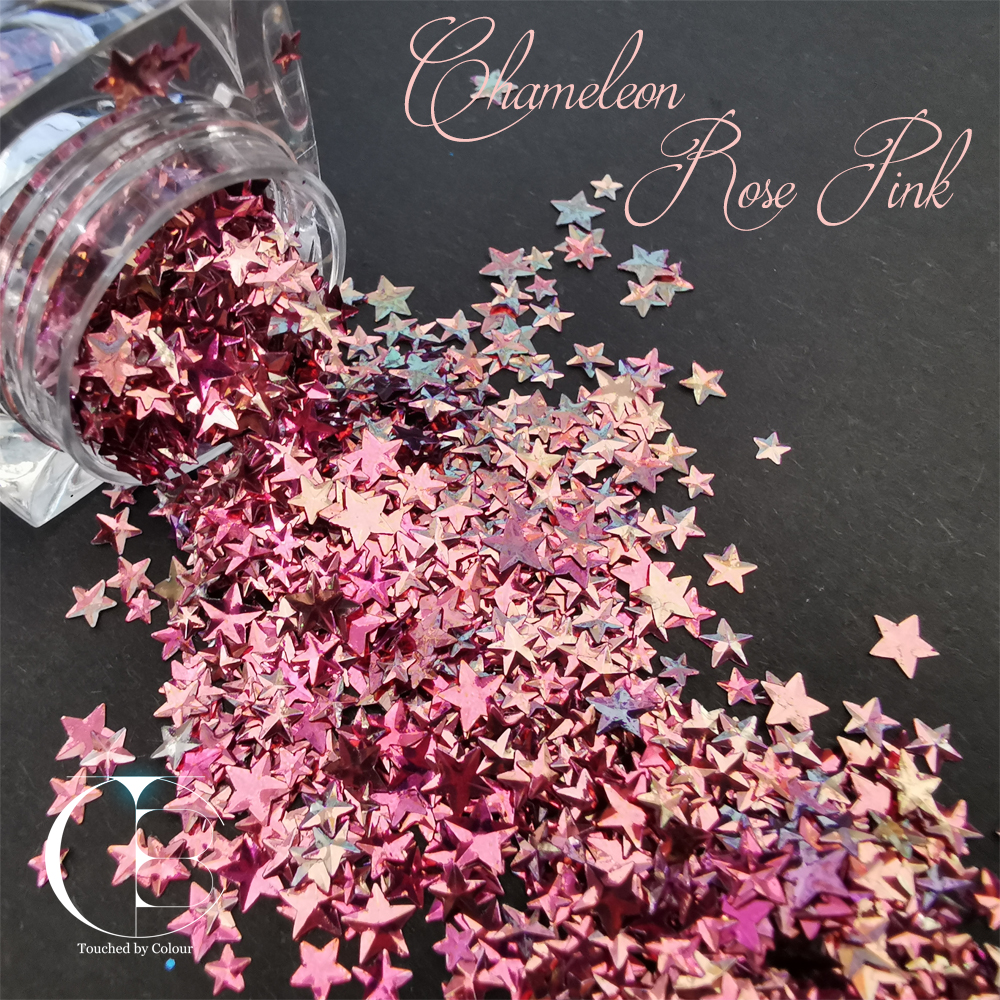 Chameleon Rose Pink Stars