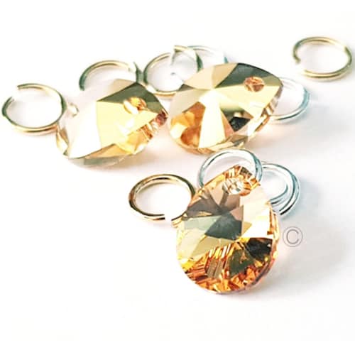 Swarovski Tiny Treasures Metallic Sunshine – Nail Piercing