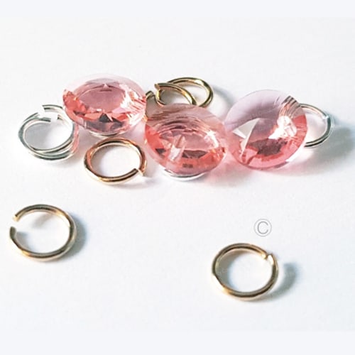 Swarovski Tiny Treasures Rose Peach – Nail Piercing