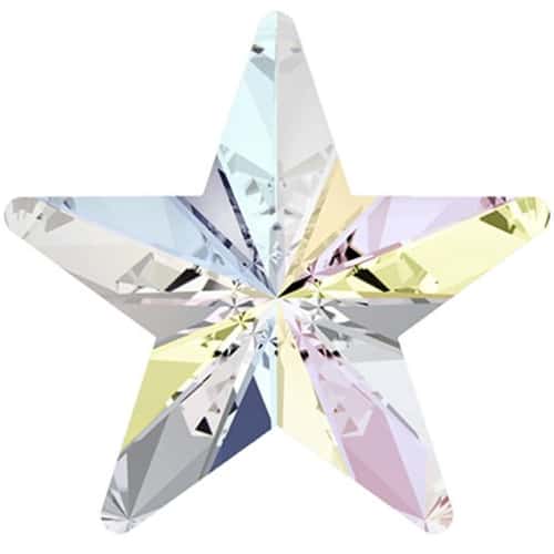Swarovski Rivoli Star Crystal AB – Flatback