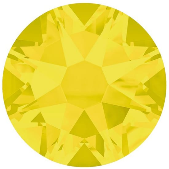 Swarovski Yellow Opal – Flat Back