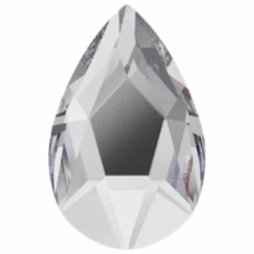 Swarovski Pear Crystal – Flatback