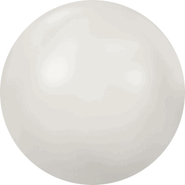 Swarovski White Pearl – Flat Back