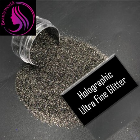 Black Glitter Ultra Fine