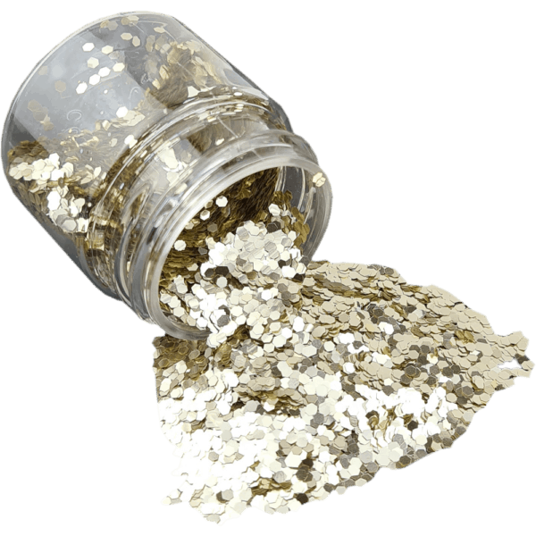 Silver Glitter Medium