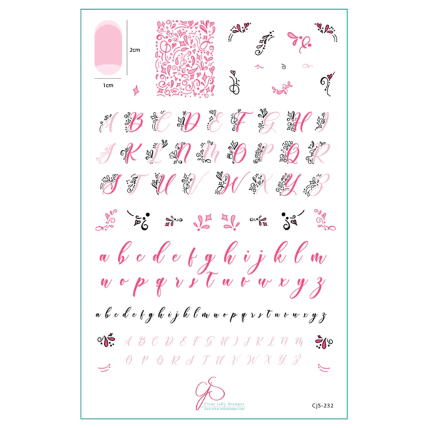 Alphabet – Twirly Swirly CjS-232